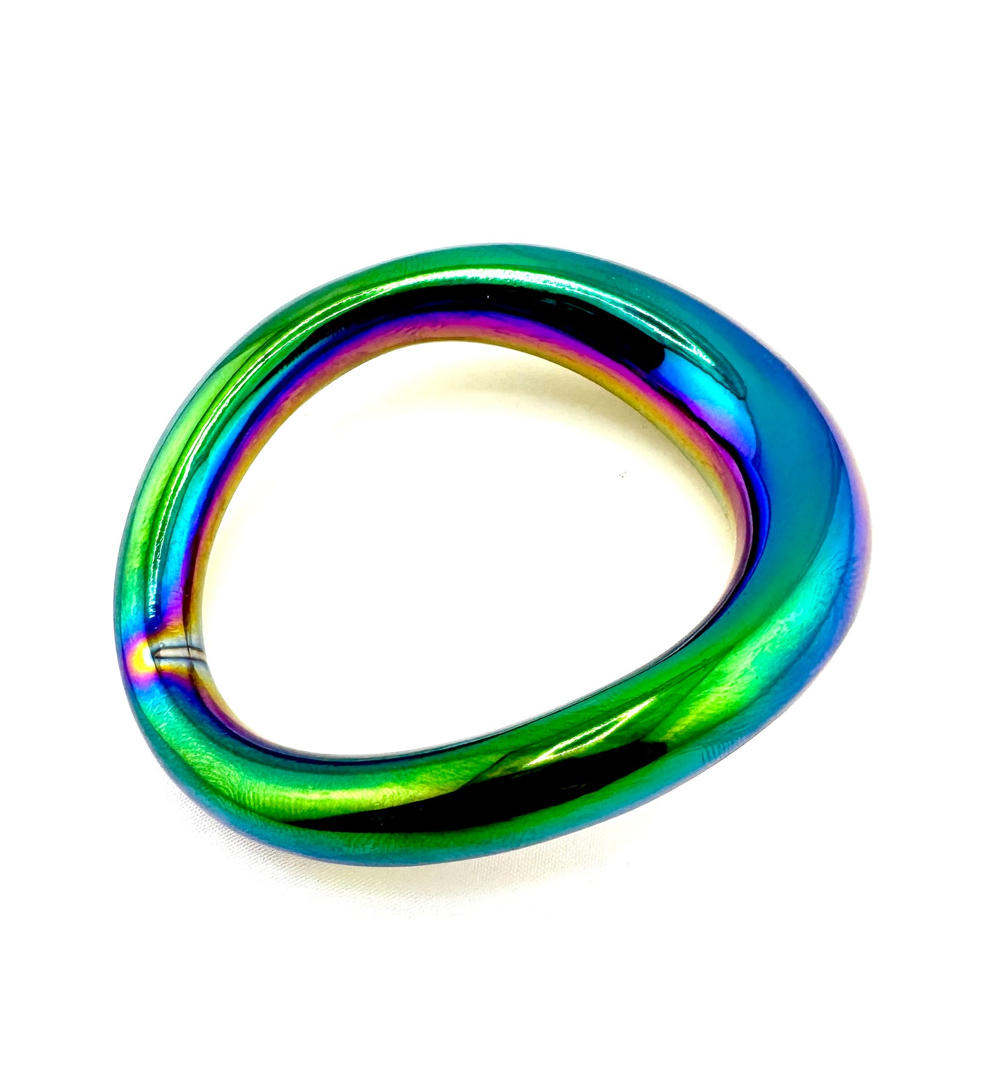 RAINBOW CONTOURED COCK RING