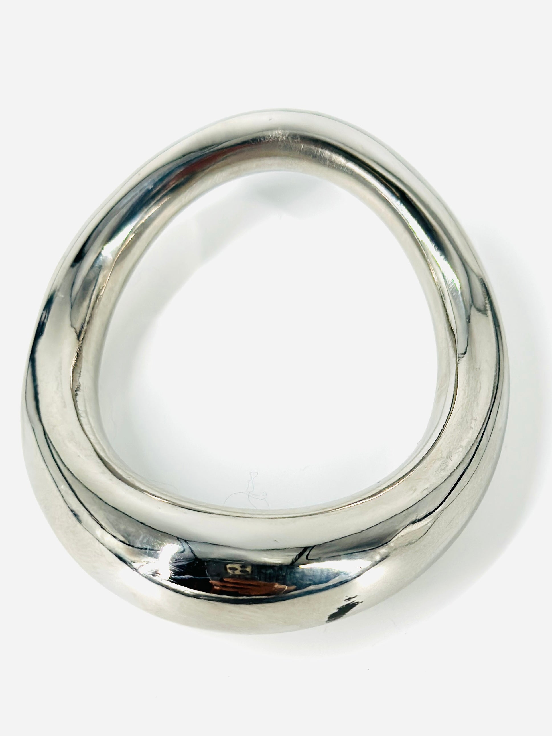 STAINLESS STEEL CONTOURED COCK RING – COCK BLING & THINGS