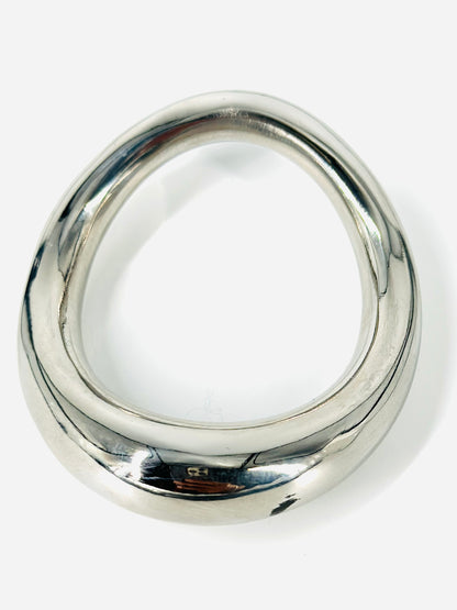 STAINLESS STEEL CONTOURED COCK RING