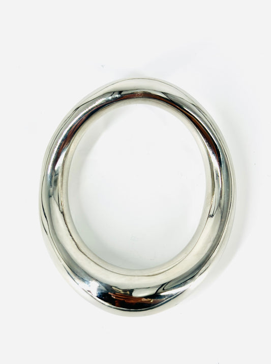 STAINLESS STEEL CONTOURED COCK RING